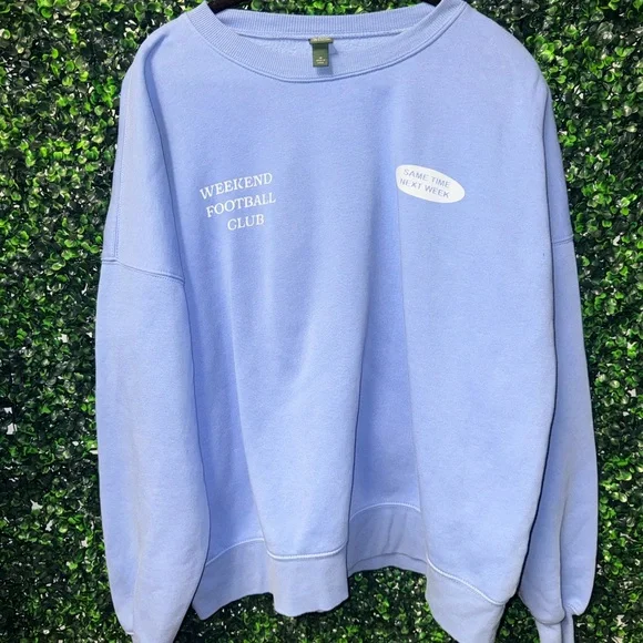 Wild Fable Sky Blue Crewneck Sweatshirt - Picture 3 of 5